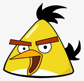 How To Draw Yellow Angry Bird - Cartoon Yellow Angry Birds, HD Png Download, Transparent PNG