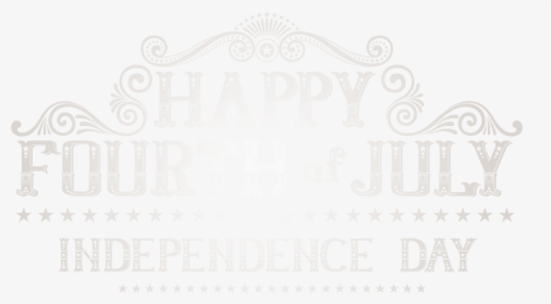 Happy 4th July Vintage Png Clip Art Image Clipart Image - Fourth Of July Logo Black Background, Transparent Png, Transparent PNG