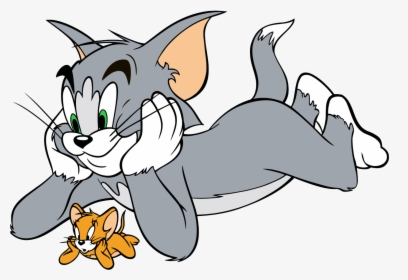 Tom Cat Jerry Mouse Nibbles Screwy Squirrel Tom And - Tom And Jerry Reading Book, HD Png Download, Transparent PNG