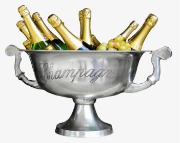 Transparent Cooler Clipart - Bouteilles De Champagne Au Frais, HD Png Download, Transparent PNG