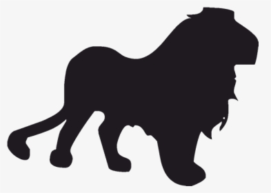 Lion Silhouette Tiger Pumbaa - Sticker, HD Png Download, Transparent PNG