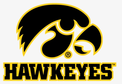 University Of Iowa Wikipedia - Iowa Hawkeyes Logo, HD Png Download, Transparent PNG