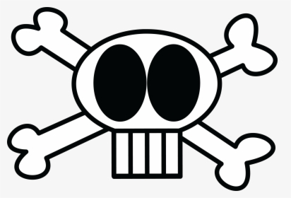 Skull And Crossbones Background Png Transparent Hd - Enemy Clipart, Png Download, Transparent PNG