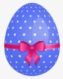 Easter Egg Png Blue - Transparent Background Easter Egg Clipart, Png Download, Transparent PNG