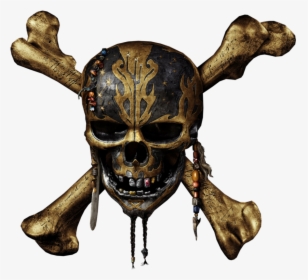 Download Pirates Of The Caribbean Png Hd For Designing - New Pirates Of The Caribbean Skull, Transparent Png, Transparent PNG