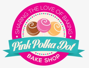Pink Polka Dot Bake Shop - Bake Shop Logo Png, Transparent Png, Transparent PNG