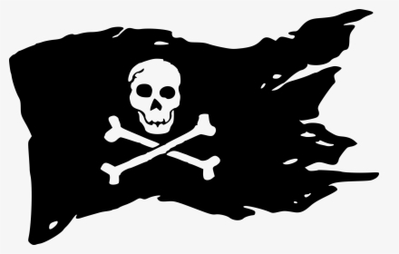 Jolly Roger Ching Shih Piracy Flag Clip Art - Pirate Flag Png, Transparent Png, Transparent PNG