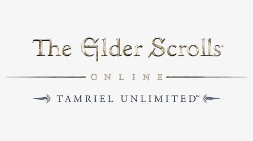 The Elder Scrolls Online Tamriel Unlimited Logo - Elder Scrolls, HD Png Download, Transparent PNG