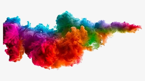 #colorsplash #splash #effects #color #effect #rainbow - Color Transparent Smoke Png, Png Download, Transparent PNG