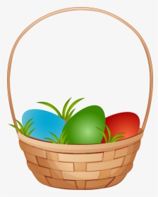 Transparent Grass Png Transparent - Easter Egg Baskets No Backgrounds, Png Download, Transparent PNG