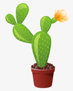1 Indoor Flowers, Flower Pots, Cactus Art, Flower Clipart, - Different Types Of Cactus, HD Png Download, Transparent PNG