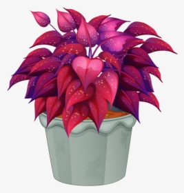 Pot Plant Clipart Bunga Clipart Flower Pot Png - Flower In Pot Png, Transparent Png, Transparent PNG