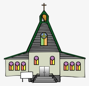 Clipart Church Country Church - Church Cartoon, HD Png Download ,  Transparent Png Image - PNGitem