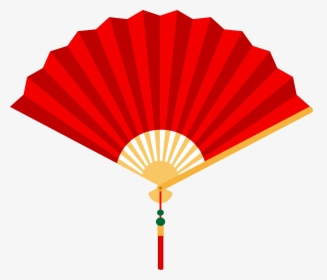 Red Fan Clipart, HD Png Download, Transparent PNG