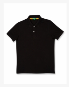 Plain Collar T Shirt Black, HD Png Download, Transparent PNG