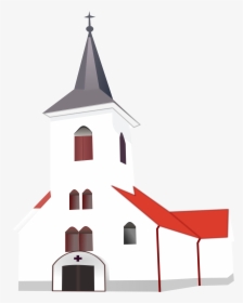 Clipart Wedding Church - Church Building Clip Arts, HD Png Download, Transparent PNG