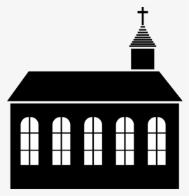 Transparent Church Clip Art Png - Silhouette Church Building, Png Download, Transparent PNG