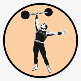 Strongman Circus Olympic Weightlifting Clip Art - Circus Strong Man Svg, HD Png Download, Transparent PNG