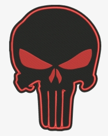 Skulls Punisher Transparent Clipart Free Download Ya - Red Punisher Logo Png, Png Download, Transparent PNG