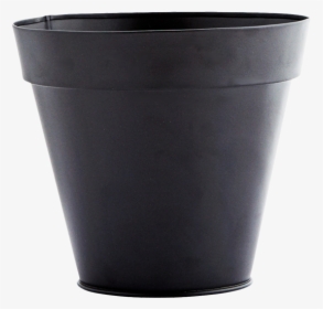 Black Plant Pot Png, Transparent Png, Transparent PNG