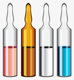 Medical Ampoules Png Clipart - Transparent Glass Ampoules Free, Png Download, Transparent PNG