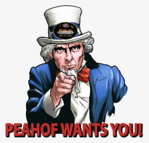 Uncle Sam I Want You Png - 4th Of July Uncle Sam, Transparent Png, Transparent PNG