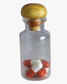 Pills In A Bottle Png Image, Transparent Png, Transparent PNG