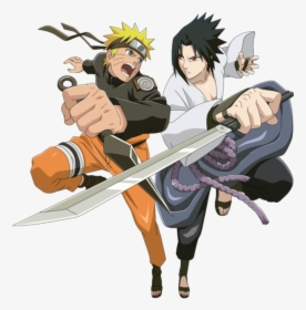 Download Naruto Shippuden Png Clipart - Naruto Vs Sasuke Png, Transparent Png, Transparent PNG