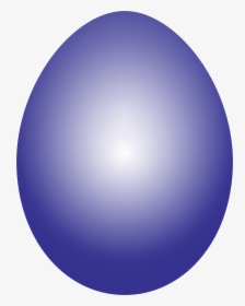 Purple Easter Egg Clip Arts - Purple Easter Egg Clipart, HD Png Download, Transparent PNG