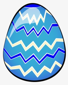 Easter Eggs Clip Art Free Gt Nastaran S Resources - Clipart Easter Egg Blue, HD Png Download, Transparent PNG