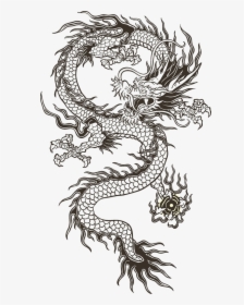 Chinese Illustration Totem Transprent Png Free Download - Chinese Dragon Png Transparent, Png Download, Transparent PNG
