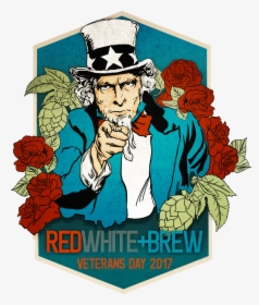 Uncle Sam T-shirt [red, White Brew] , Png Download - Poster, Transparent Png, Transparent PNG