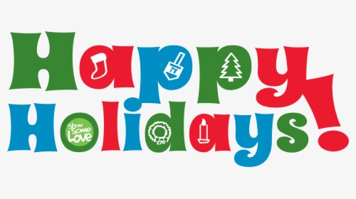 Christmas Happy Holidays Transparent - Transparent Happy Holiday Png, Png Download, Transparent PNG
