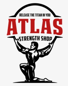 Strongman Atlas Logo , Png Download - Strong Man Logo, Transparent Png, Transparent PNG