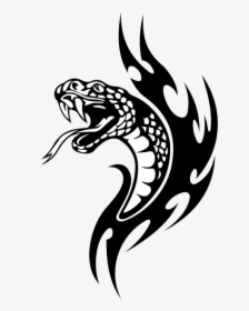 Snake Tattoo Free Download Png - Tribal Snake Tattoo Designs, Transparent Png, Transparent PNG