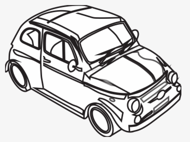 Car Black Car Clipart Black And White - Toy Car Clipart Black And White, HD Png Download, Transparent PNG
