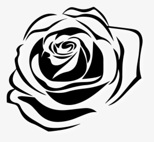 Purpose Singles Sticker Rose Tattoo - Transparent Rose Silhouette Png, Png Download, Transparent PNG
