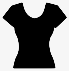 Fashion Cloth Womens Tshirt Top Tunic Svg Png Icon - Women T Shirt Icon, Transparent Png, Transparent PNG