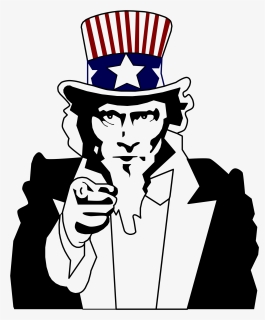 This Free Icons Png Design Of Estranged Uncle Sam , - Clipart Uncle Sam, Transparent Png, Transparent PNG