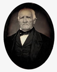 Sam Houston In 1863 - Daguerreotype Sam Houston, HD Png Download, Transparent PNG