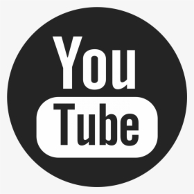 Transparent Subscribe Button Clipart - Youtube Icons Black And White Png, Png Download, Transparent PNG