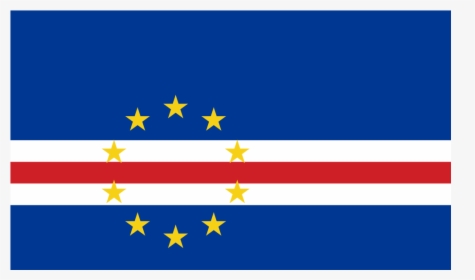 Cv Cape Verde Flag Icon - Flag Of Cape Verde, HD Png Download, Transparent PNG