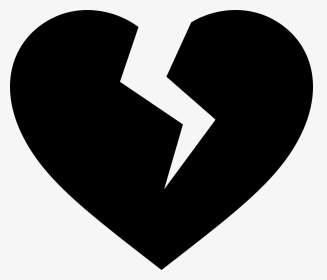 Broken Heart Icon - Broken Heart Vector Png, Transparent Png, Transparent PNG