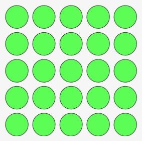 A Square Of Dots - Circle, HD Png Download, Transparent PNG