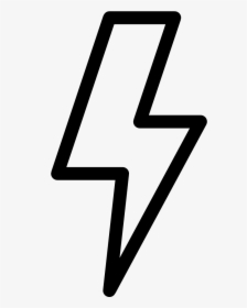 Transparent Black Lightning Png - Lightning Bolt Icon Png, Png Download, Transparent PNG
