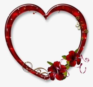 Heart Png Gif -red Photo Frames, Clean Heart, Heart - Love Frames Hd Png, Transparent Png, Transparent PNG