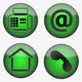 Icons, Office, Contact, Email, Fax, Home, Phone - Clip Art Logo Address, HD Png Download, Transparent PNG