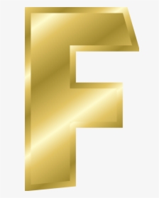 Letter, F, Capital Letter, Alphabet, Abc, Gold - Letter F In Gold, HD Png Download, Transparent PNG