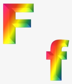 F Letter Png High Quality Image - Upper And Lower Case F, Transparent Png, Transparent PNG