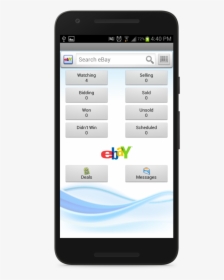 Ebay-andro#1 - 3 - Sign Out On Ebay App, HD Png Download, Transparent PNG